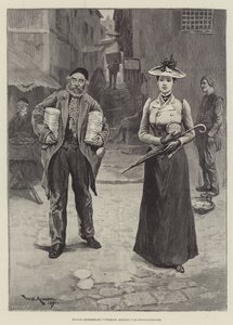 Kupowanie słodyczy (tureckiej rozkoszy) w Konstantynopolu